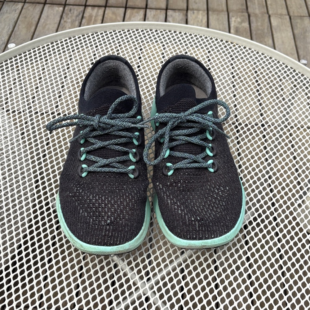 Allbirds Black and Green Athletic Shoes